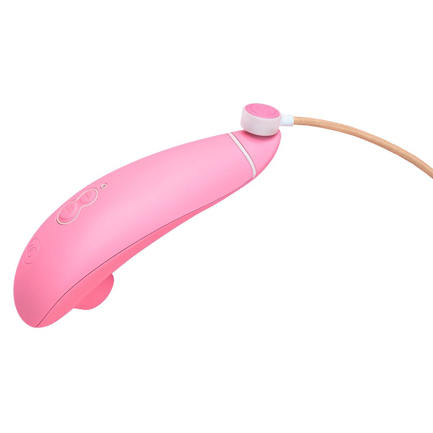 Premium Womanizer Eco in rosa, mit Ladekabel