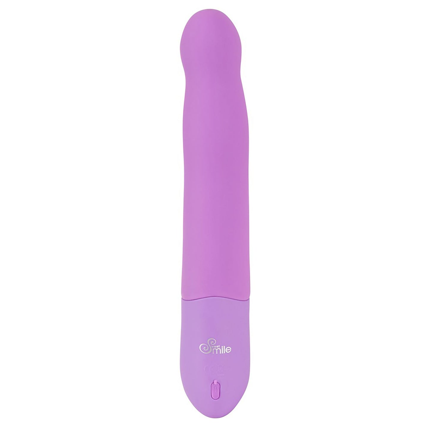 Rechargeable Rotating Rabbitvibrator in lila von vorne