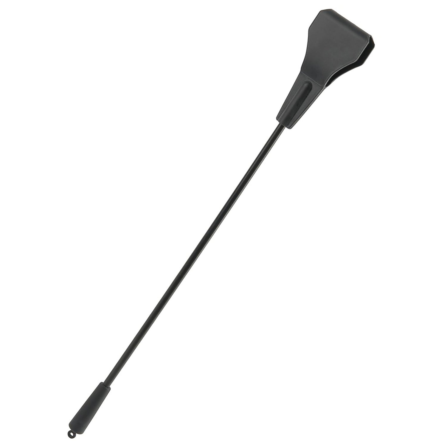 Silicone Crop, schwarze Gerte aus Silikon