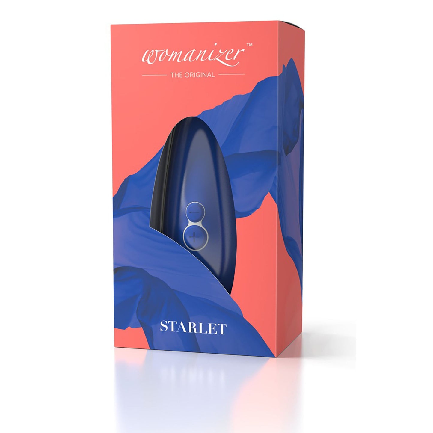 Starlet von Womanizer, Minivibrator mit Druckluft-Technology in blau in Verpackung