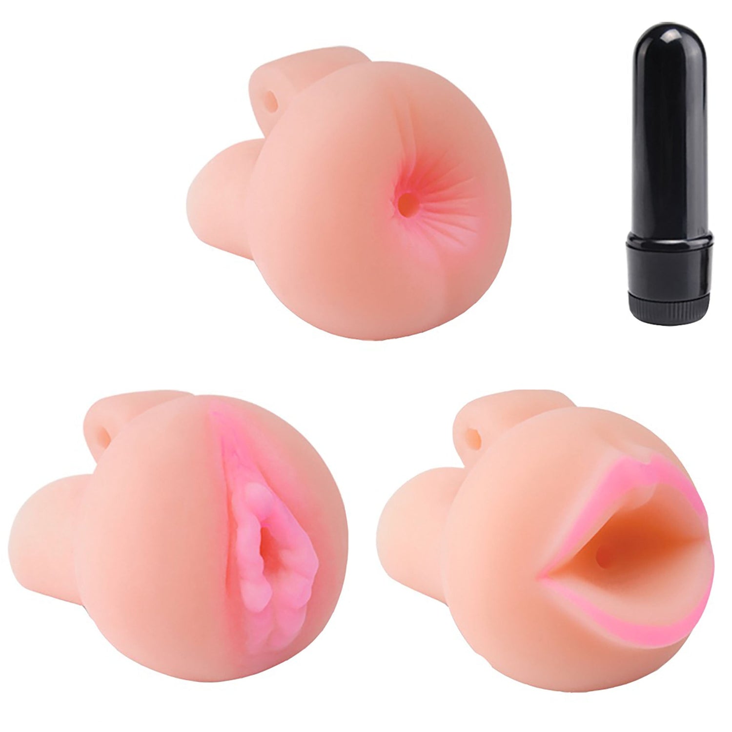 Travel Trio Pump Set Penispumpe mit 3 Manschetten
