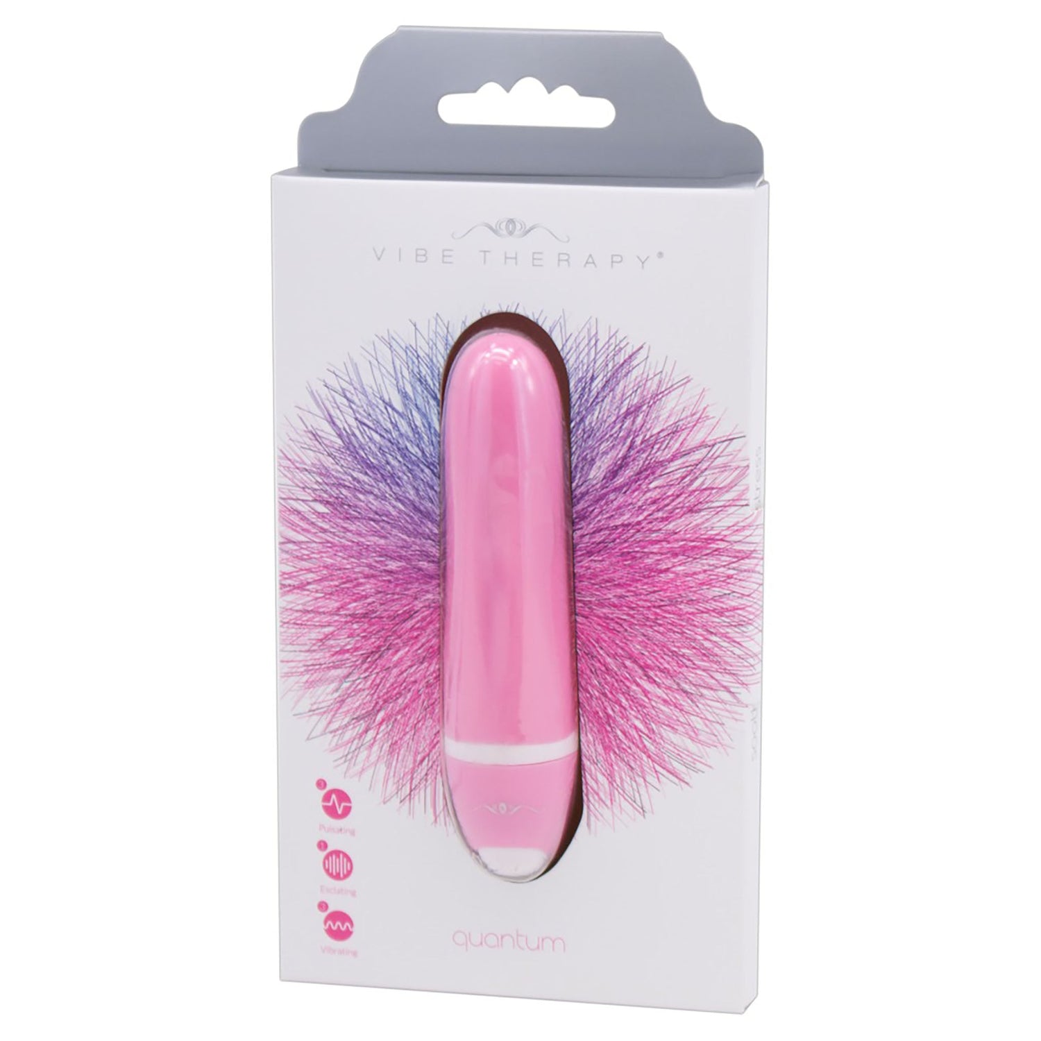 Vibe Therapy Quantum Minivibrator in pink in Verpackung